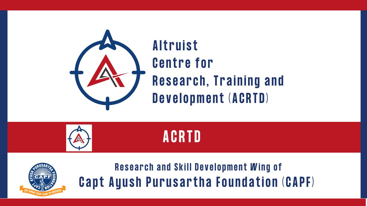 Altruist Centre for Research, Training and Development (ACRTD) image